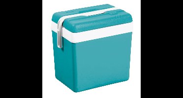 Promotion koelbox - 24 liter - kunststof - blauw - 41 x 27 x 40