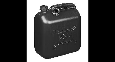 ProPlus Jerrycan - 3x - 20 liter - zwart - met schenktuit - brandstof tank - benzine