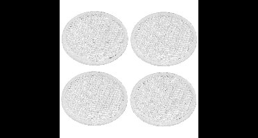 ProPlus Reflector - set 4x - wit - zelfklevend - 60mm - rond
