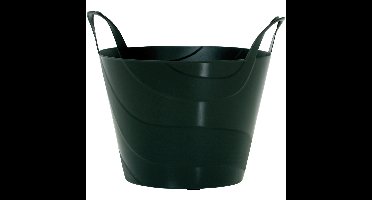 Prosperplast Flexibele Emmer - 15 liter - zwart - wasmand - kuip