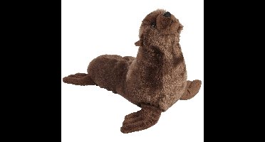 Ravensden pluche knuffel dier - Zeeleeuw - 18 cm - Speelgoed zeedieren - Leuk als cadeau