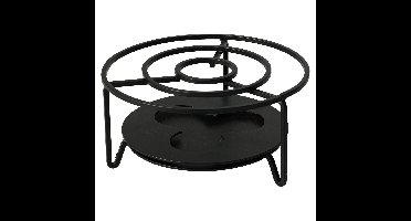 Rechaud warmhoudplaatje D16 cm - RVS - voor theepotten/pannen - warmhouder