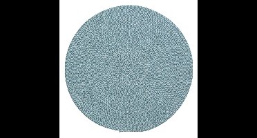 Ronde placemat groen katoen 38 cm