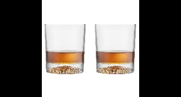 Royal Leerdam - Whisky tumbler glazen - 4x - Artisan serie - transparant - 290 ml