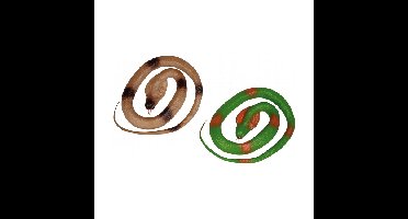 Rubberen slang groen 117 cm