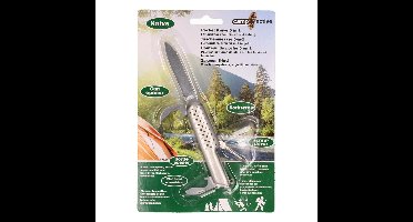 RVS hobby zakmes - 5-delig - 9 cm - RVS - hobby zakmes - multifunctioneel