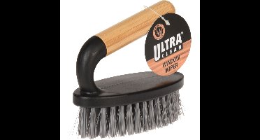 Schrobborstel - met handvat - kunststof - schrobber - werkborstel