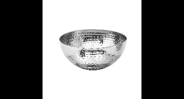 Secret de Gourmet Schaaltjes - 1x - RVS metaal - slakommetjes - D19 cm