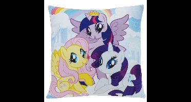 Set van 2x stuks sier/Bankkussens My Little Pony thema 35 x 35 cm