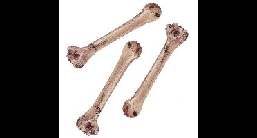 Set van 4x stuks horror thema decoratie bot 33 cm