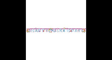 Slinger Eenhoorn thema - 180 x 15 cm - kinderfeestje - unicorn thema