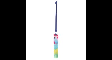 Sorbo Plumeau - multikleur - kunststof - 115 cm - met telescoopsteel