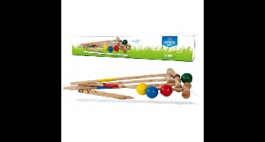 Speelgoed croquet set van hout