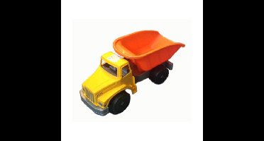 Speelgoed kiepwagen oranje