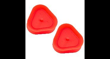 Speelkaartenhouder - 8x - kunststof - 8,6 cm - kaarthouder spelletjes