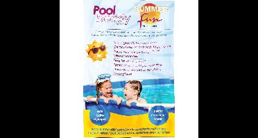 Summer fun Pool buddy onderhoudszakjes - 20x - onderhoud zwembad - anti alg