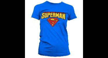 Superman verkleed T-shirt dames