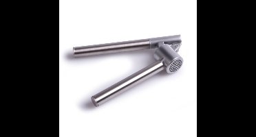 Svenska living Knoflookpers - aluminium - 16 cm - Knoflookpersen