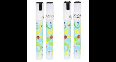 Svenska Living raam/spiegelstiften - 4x stuks - wit - kunststof - afwasbaar