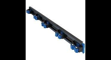 Talen Tools Gereedschapshouder - 5 klemmen op rail - 58 x 10 x 5 cm