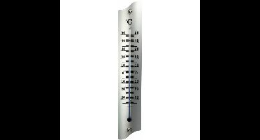 TalenTools Thermometer - buiten - metaal - 22 cm