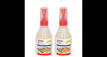 Tesa hobbylijm - 2x - 90 gram - hobby - knutselbenodigdheden - lijm - hobbylijm