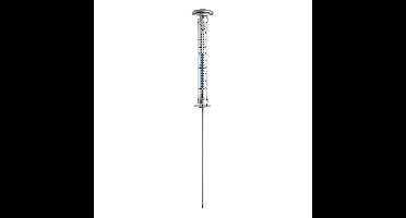 TFA Tuin Thermometer - solar verlichting - 109 cm - buiten thermometer - RVS