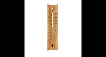 Thermometer Bamboe - 20 cm - Binnen / Buiten - Celsius Aanduiding