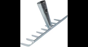 Tuinhark - 8 tanden - verzinkt - 20 cm - zonder steel
