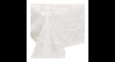 Unique Living buiten tafelkleed/tafellaken - wit - 150 x 220 cm - Rechthoekig