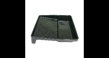 Veba Verfbak - zwart - voor verfrollers/lakrollers tot 25 cm - verfspullen / schildersbenodigdheden