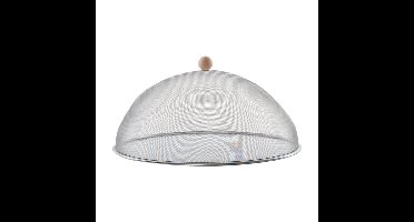 Vliegenkap voor voedsel - 43 cm - stevig RVS - voedselkap - eten afdekken