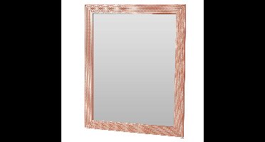 Wandspiegel Louvre - frame kleur koper - 46 x 56 cm - met brede lijst