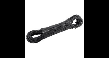 Waslijn draad - 30 meter - drooglijn - donkergrijs - waslijndraad