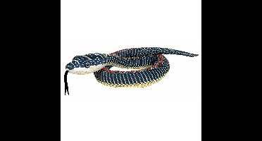 Wild Repbulic paradijsslang knuffel - 137 cm - pluche - knuffeldieren - slangen