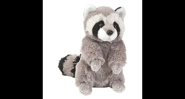 Wild Republic Pluche knuffel wasbeer - 25 cm - Wasberen dieren knuffels