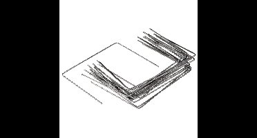 Worteldoek/gronddoekpennen - 20x - verzinkt metaal - 20 x 25 cm