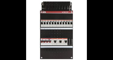 ABB Groepenkast Hafonorm - 12x achter 3x 30mA + HS 3-f Installatiekast - 1SPF006905F0770