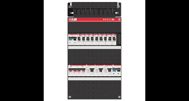 ABB Groepenkast Hafonorm - 3-fase 1 HS 40A 4P 3 ALS 63A 2P 30 mA - 1SPF006972F0067