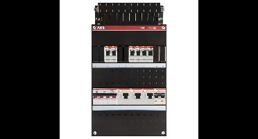 ABB Groepenkast Hafonorm - 3-fase 1 HS 40A 4P 3 ALS 63A 2P 30mA - 1SPF006972F0029