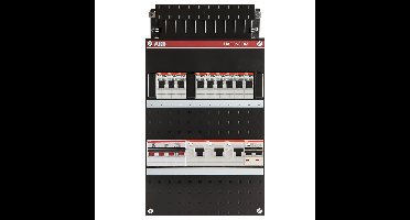 ABB Groepenkast Hafonorm - 3-fase 1 HS 40A 4P 3 ALS 63A 2P 30mA - 1SPF006972F0032