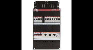 ABB Groepenkast Hafonorm - 9x achter 3x30mA + FT + HS 3-f Installatiekast - 1SPF006907F0788