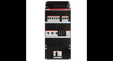 ABB Groepenkast Hafonorm - 9x achter 3x30mA + T + HS 3-f Installatiekast - 1SPF006907F0699