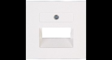 KOPP - Afdekplaat/Centraalplaat - Athenis HK07 - 2-voudig UAE/UTP - Helder Glans Wit