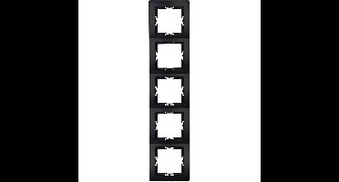 KOPP - Afdekraam - Paris HK05 - 5-voudig - Mat Zwart