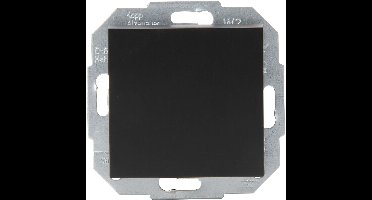 KOPP - Wisselschakelaar - Athenis HK07 - Inbouw - 1-voudig Enkel Schakelaar - Mat Zwart