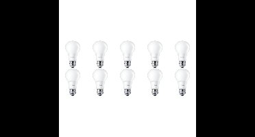 PHILIPS - LED Lamp 10 Pack - CorePro LEDbulb 827 A60 - E27 Fitting - 8W - Warm Wit 2700K | Vervangt 60W