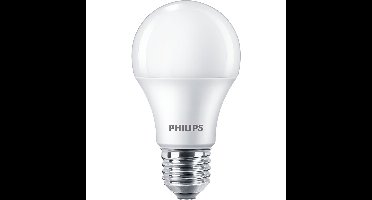PHILIPS - LED Lamp E27 - Corepro LEDbulb E27 Peer Mat 10W 1055lm - 840 Natuurlijk Wit 4000K | Vervangt 75W