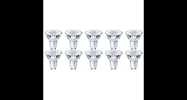 PHILIPS - LED Spot 10 Pack - CorePro 840 36D - GU10 Fitting - Dimbaar - 3W - Natuurlijk Wit 4000K | Vervangt 35W