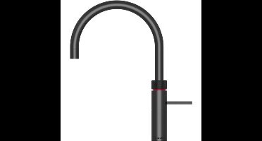 Quooker Fusion Round Keukenkraan - Kokend - Warm & Koud Water - Kindveilige Dubbeldruk - Zwart